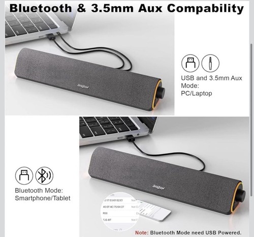 Laptop stereo surround - pc, tv